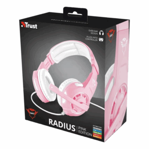 Audifonos Gamer con Cable TRUST Rosados