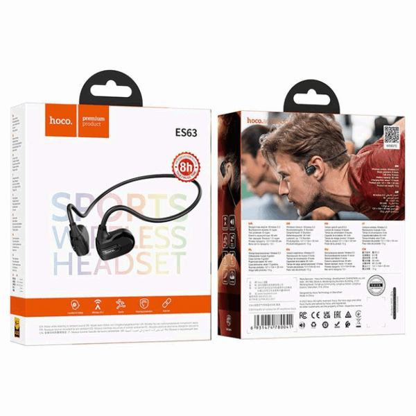 Audifonos inalámbricos con Conduccion Osea para Deportes ES63 - Imagen 2