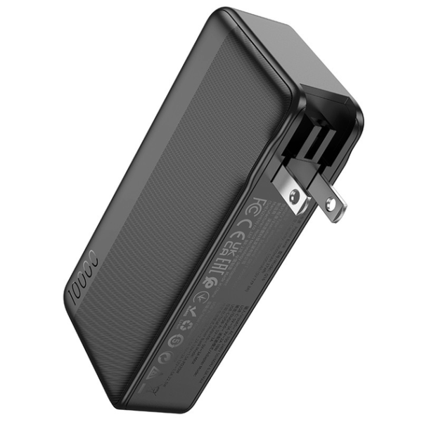 Power Bank HOCO 2 en 1 Carga de 22.5W 10000mAh Batería Portátil Negro - Imagen 2