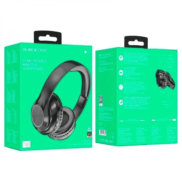 Audifonos Bluetooth Over-Ear Borofone BO24 negro