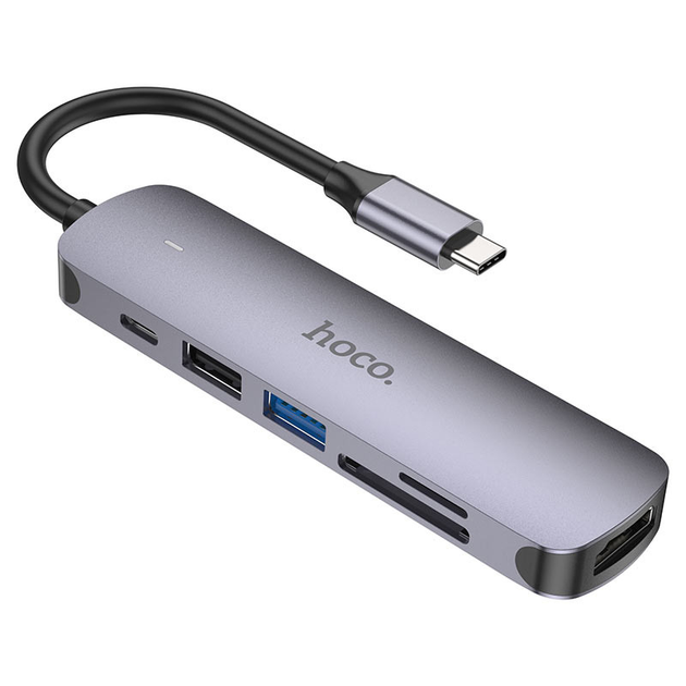 Hub 6 en 1 Tipo C Convertidor Multifuncional
