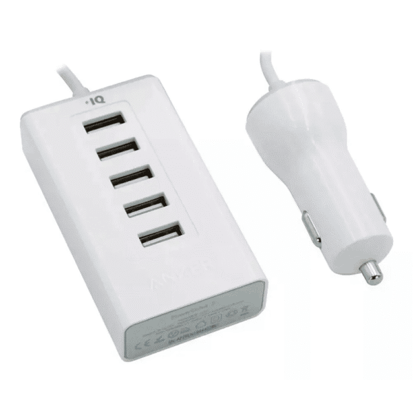 CARGADOR AUTO 5 PUERTOS USB ANKER - Imagen 4