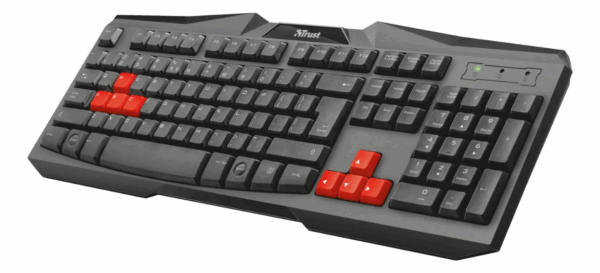 Combo Gamer 4 en 1 TRUST Teclado/Mouse/Audífonos/Pad - Imagen 4