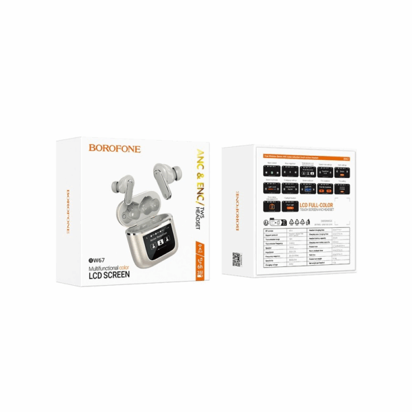 Audifonos Bluetooth con Pantalla Táctil Borofone - Imagen 4