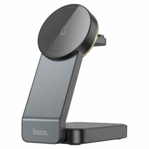 Hoco CQ3: Cargador inalámbrico 3 en 1 MagSafe compatible