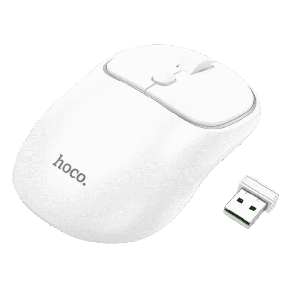 Mouse óptico inalámbrico Hoco Conexión Bluetooth y inalámbrica