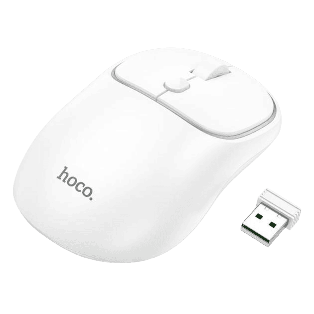 Mouse óptico inalámbrico Hoco Conexión Bluetooth y inalámbrica