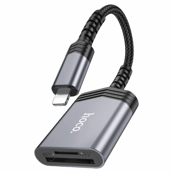 Lector de tarjetas para Iphone 11 - 14 series Lightning Hoco UA25