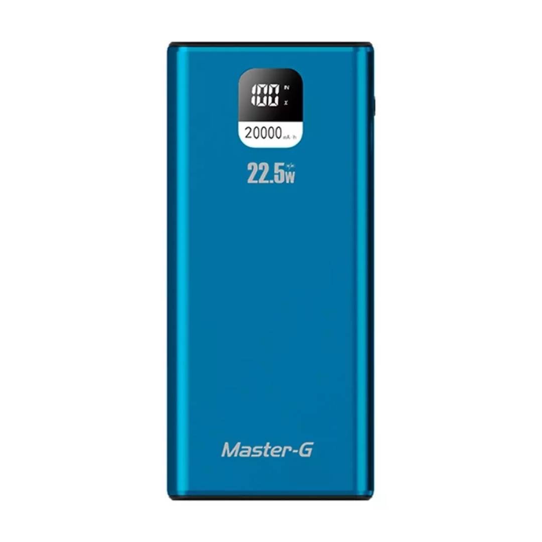 MASTER-G UCP20LPD Power Bank 20.000 mAh 22.5W Power Delivery con Pantalla LCD - Imagen 2