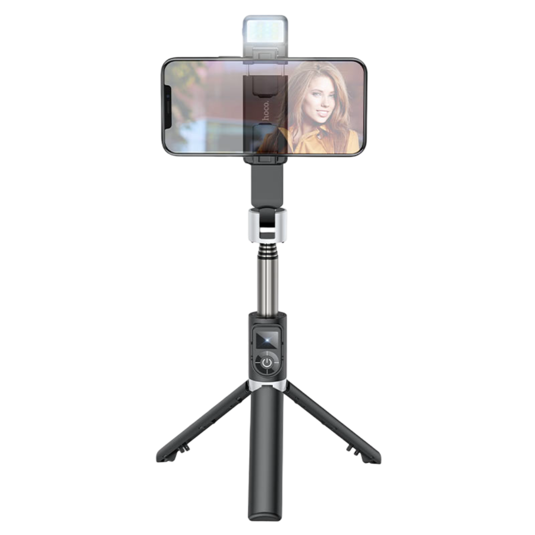 Bastón Selfie con Tripode Plegable