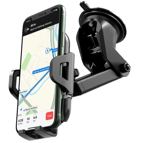 Soporte para teléfono de coche HOCO CA76 Touareg con un solo toque en la consola central