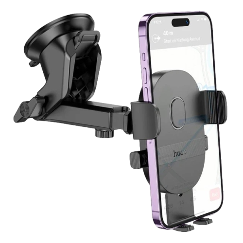 Soporte para coche HOCO Mighty de un botón Soporte para coche H19 (consola central)