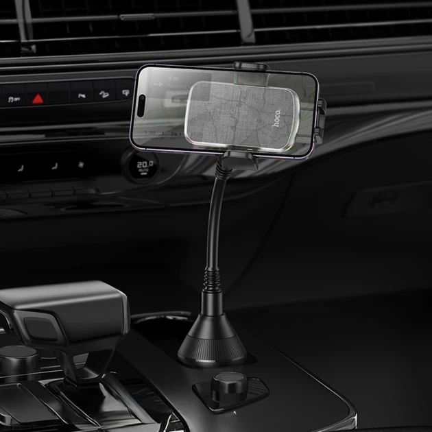 Soporte para coche Hoco H63 Utmost de tipo empuje (portavasos) - Imagen 8