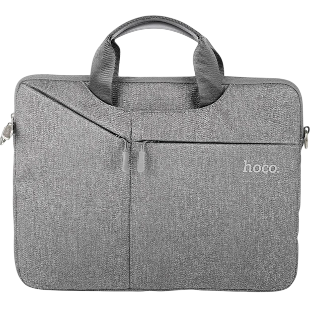 Maletin portátil HOCO GT4 Delight para MacBook de 15,6 pulgadas, color gris