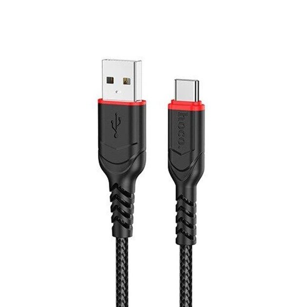 HOCO X59 Victory USB-A a USB-C 1 Metro | Cable de Carga Rápida 3A - Imagen 4
