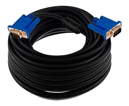 Cable VGA Macho a Macho 5 Metros para Monitor y Proyector
