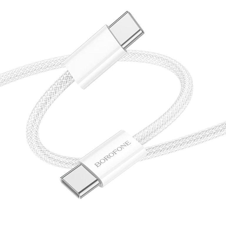 Cable USB-C a USB-C BOROFONE BX103 Carga Rápida 60W 1 Metro