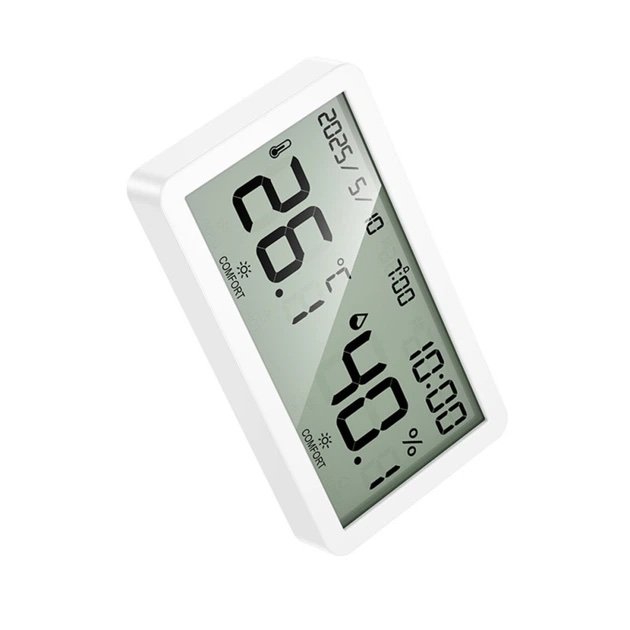 HOCO HX42 – Reloj Digital con Termómetro, Higrómetro y Alarma - Imagen 4