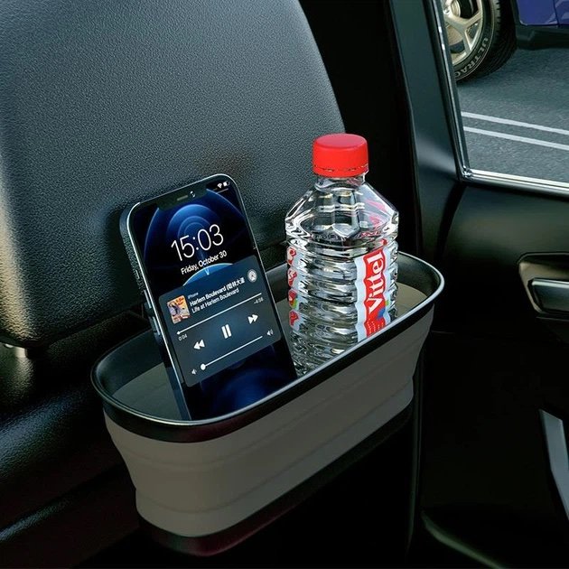 HOCO PH35 Lucky Journey | Organizador Plegable para Apoyacabezas de Auto 3 en 1 - Imagen 4