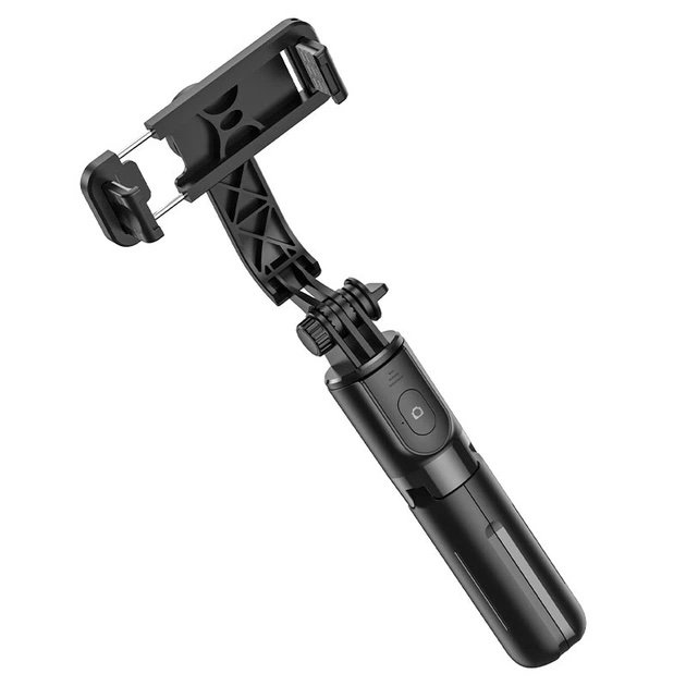 Bastón Selfie HOCO K17 con Trípode y Control Remoto Bluetooth – Extensible 75 cm - Imagen 5