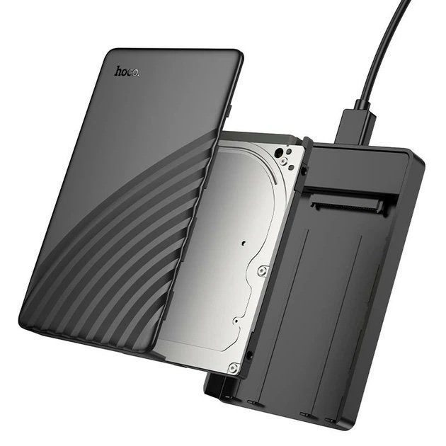 Caja Externa HOCO HB46 para Disco Duro SSD/HDD SATA 2.5” USB 3.0 hasta 6TB
