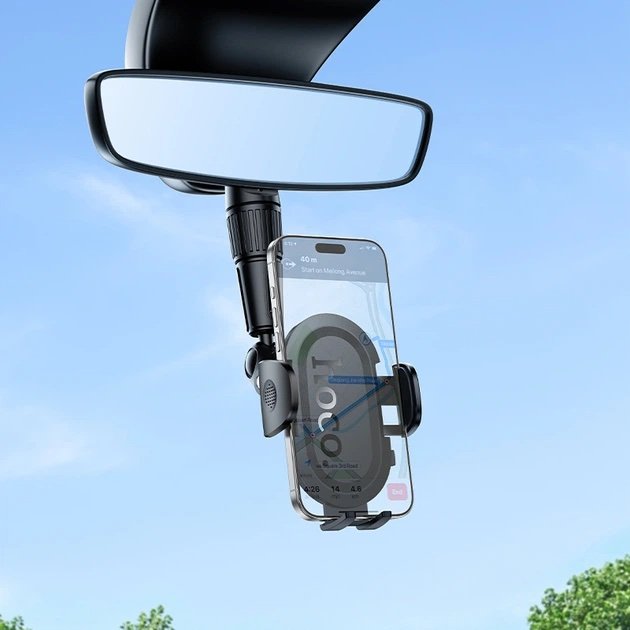 Soporte para Celular HOCO H88 Rally para Espejo Retrovisor Universal 4.7” a 7” - Imagen 6