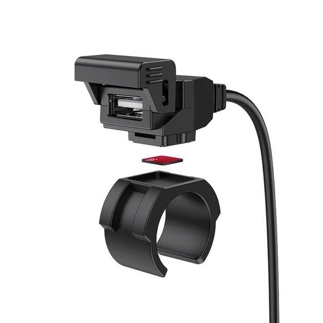 HOCO Z45 Cargador de Moto USB-A 5V 2.4A 12W