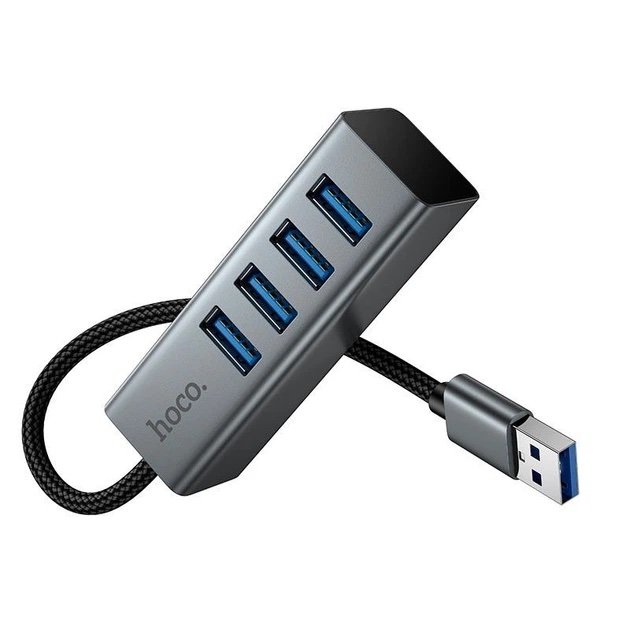 HOCO HB1B Hub USB-A 4 Puertos USB 2.0