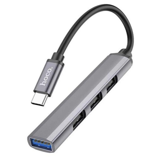 HOCO HB26 Hub USB 4 en 1 USB 3.0 + 3 USB 2.0