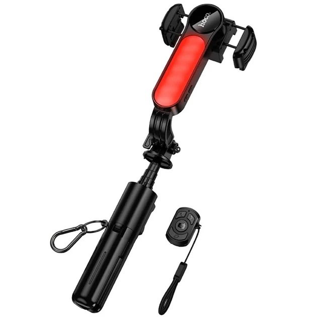 HOCO K90 Feliz – Gimbal de 1 Eje con Trípode, Selfie Stick, Bluetooth y Luz - Imagen 3