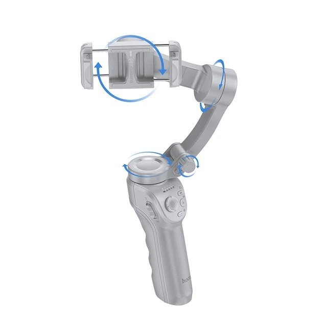 HOCO K24 Support Gimbal 3 Ejes para Celular con Seguimiento Facial y Luz LED - Imagen 4