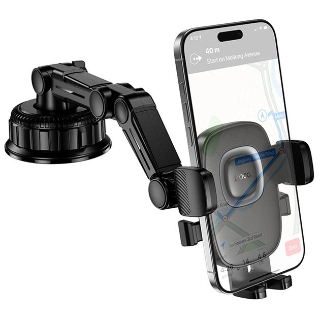 HOCO H89 Crown — Soporte para Celular de Auto con Ventosa