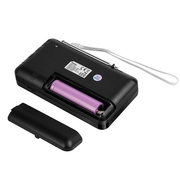 HOCO HI50 Radio Portátil AM/FM Bluetooth 5.3 | 5W + Linterna - Imagen 2