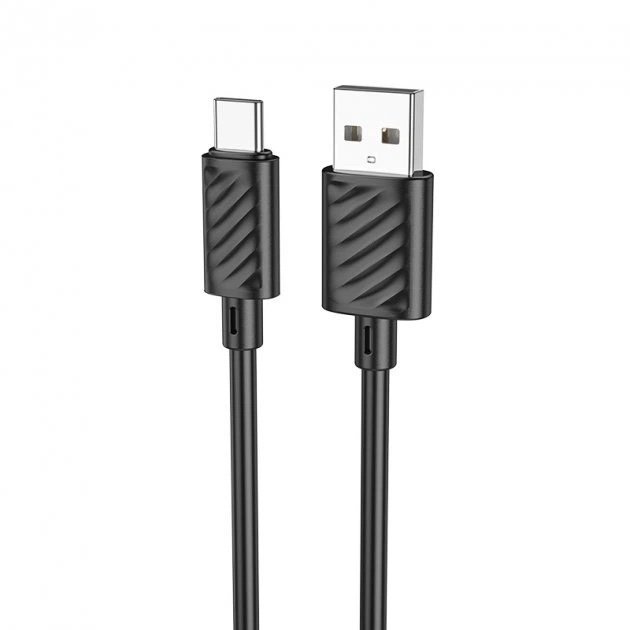 Cable USB-A a USB-C hoco x88 negro