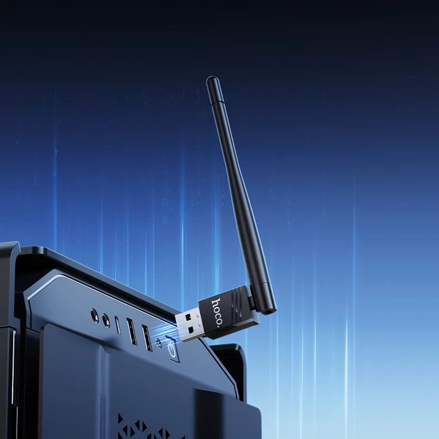 Antena WiFi USB HOCO HI37 150 Mbps con Antena Externa - Imagen 4