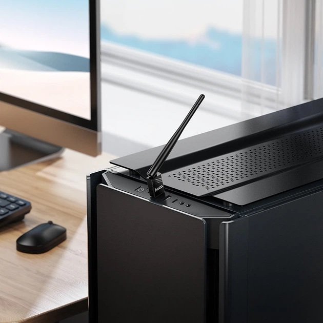 Antena WiFi USB HOCO HI37 150 Mbps con Antena Externa - Imagen 3
