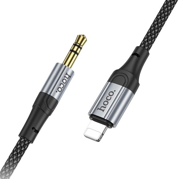 HOCO UPA26 Fresh Lightning a 3,5 mm Negro – Cable AUX