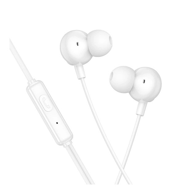 HOCO M117 Victory 3,5 mm blanco – Audífonos con Micrófono