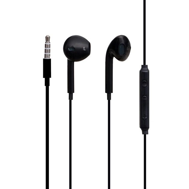 HOCO M55 Negro – Audífonos Jack 3,5 mm con Micrófono
