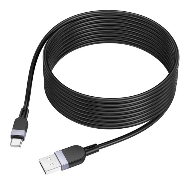HOCO X109 Energy – Cable USB-A a USB-C 3A 2 Metros Negro