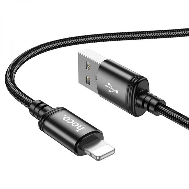 Cable HOCO X89 USB-A a Lightning 1 Metro – Cable de Carga y Datos para iPhone