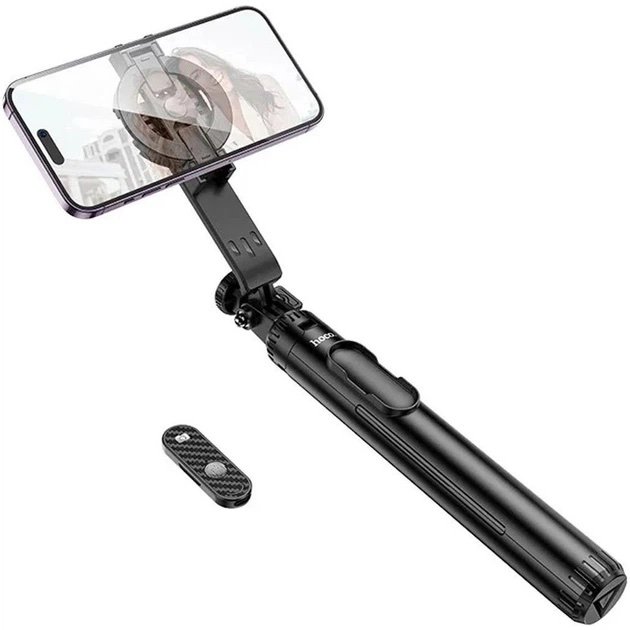 HOCO K25 Sherkhan Bastón Selfie Trípode 1,5 m Bluetooth con MagSafe