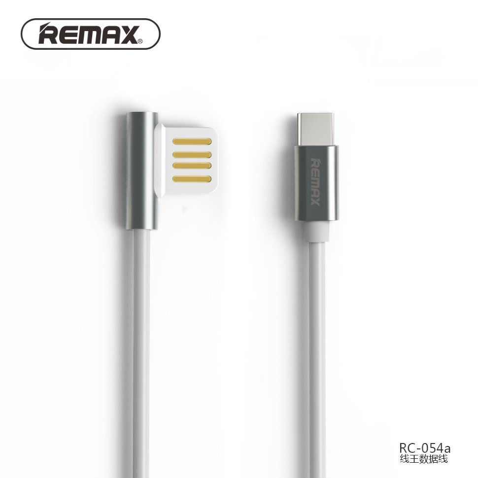 Cable REMAX RC-054A Emperor USB-A a USB-C Blanco 1 m
