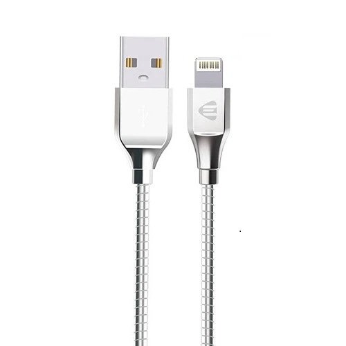 Cable JELLICO KS-10 Metal Charging USB Cable Lightning 1 m