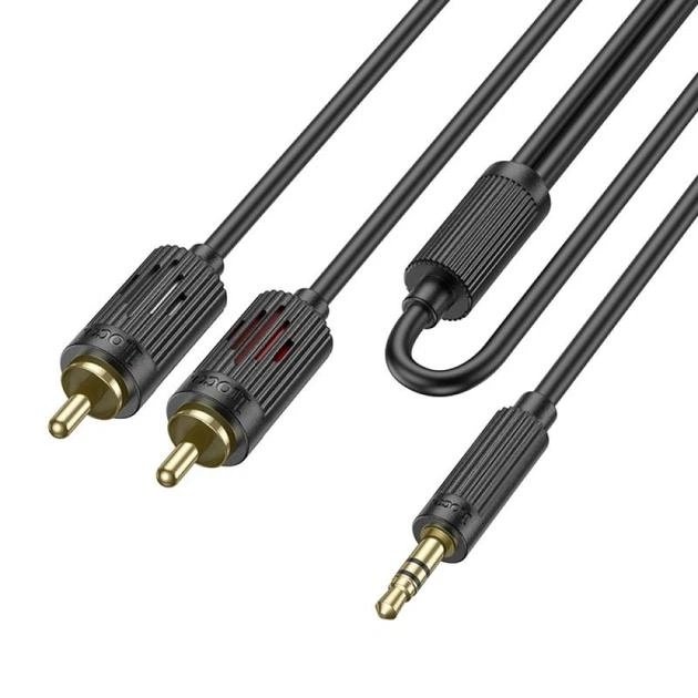 Cable de Audio HOCO UPA28 Jack 3,5 mm a 2 RCA de 1,5 m