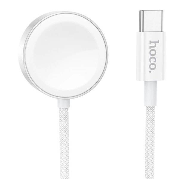 HOCO CW59 – Cargador Magnético USB-C para Apple Watch y Samsung Galaxy Watch