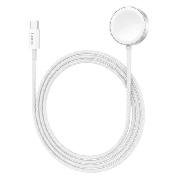 HOCO CW59 – Cargador Magnético USB-C para Apple Watch y Samsung Galaxy Watch - Imagen 2