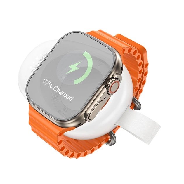 Power Bank BOROFONE BJ45 de 1400 mAh para Apple Watch con Carga USB-C – Blanco