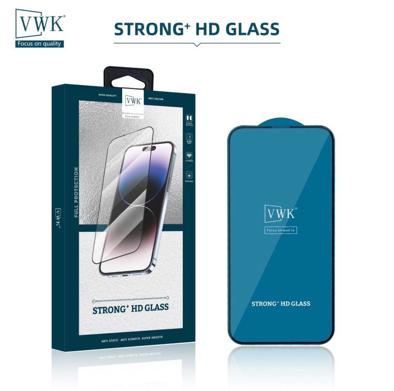 Lámina HD Premium Strong+ 16 Pro / 17 / 17 Pro / 18 Pro