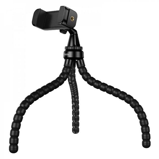 Soporte Trípode Flexible HOCO H101 Sunrise Octopus 360° para Celular - Imagen 2